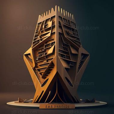 3D модель Башня СЗР (STL)